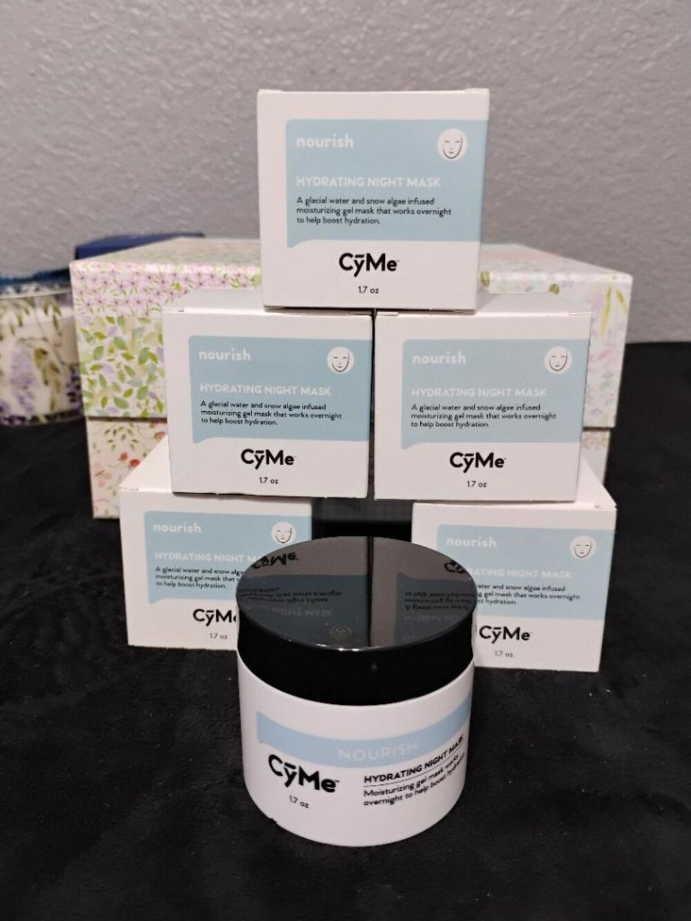 Massage Envy Nourish CyMe Hydrating Night Mask 1.7 oz Lot of 6 NEW